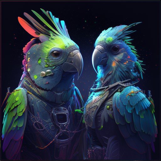 Alien Parrot